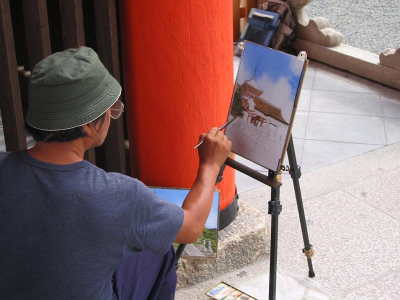有一畫師在這兒寫生.JPG